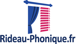 rideau phonique transparent